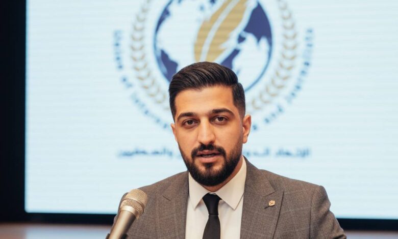 علي محمد العتبي رئيس الاتحاد الدولي للإعلاميين والصحفيين (UMJI)